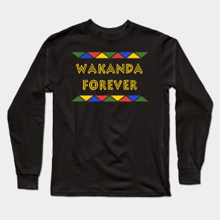 Wakanda T-Shirt Long Sleeve T-Shirt